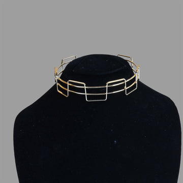 Alloy Torques Choker Necklaces Metal Collar Statement